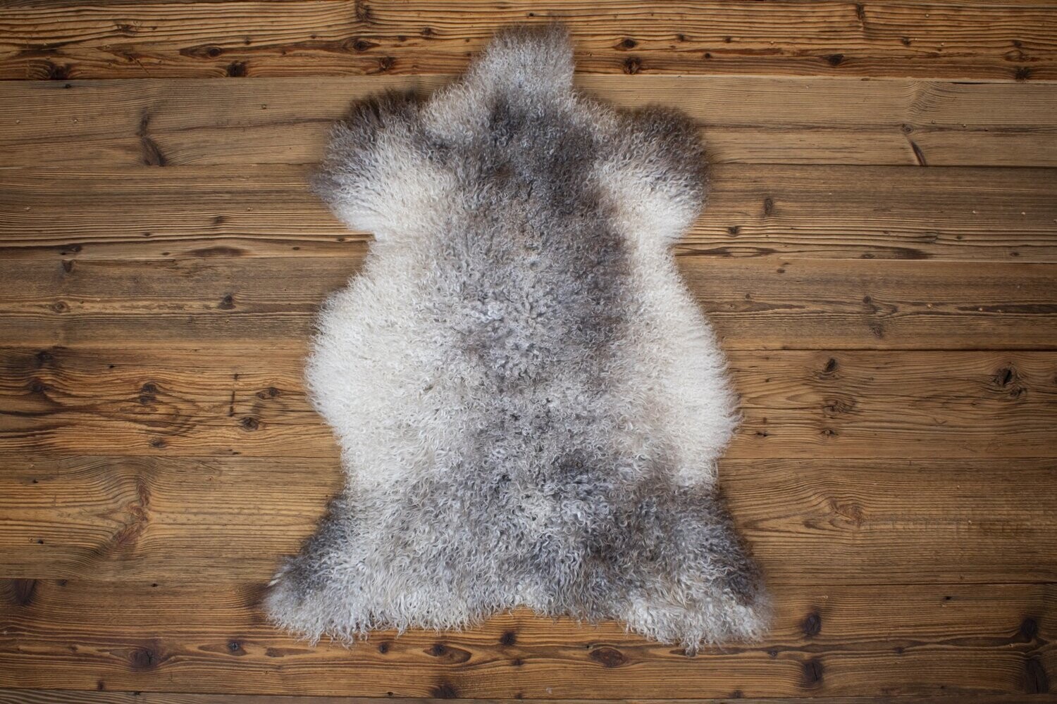Grey Gotland 'long wool' Sheepskin #7