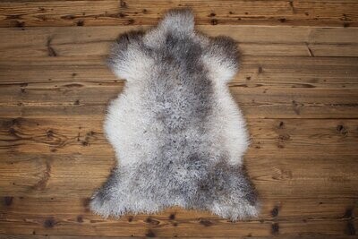 Grey Gotland 'long wool' Sheepskin #7