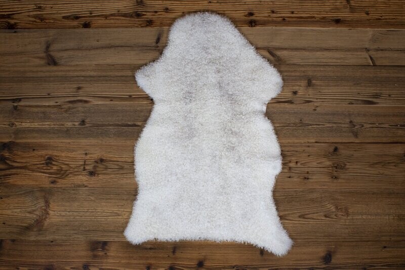 White Gotland Sheepskin #3