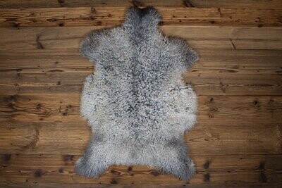 Grey Gotland 'long wool' Sheepskin #8