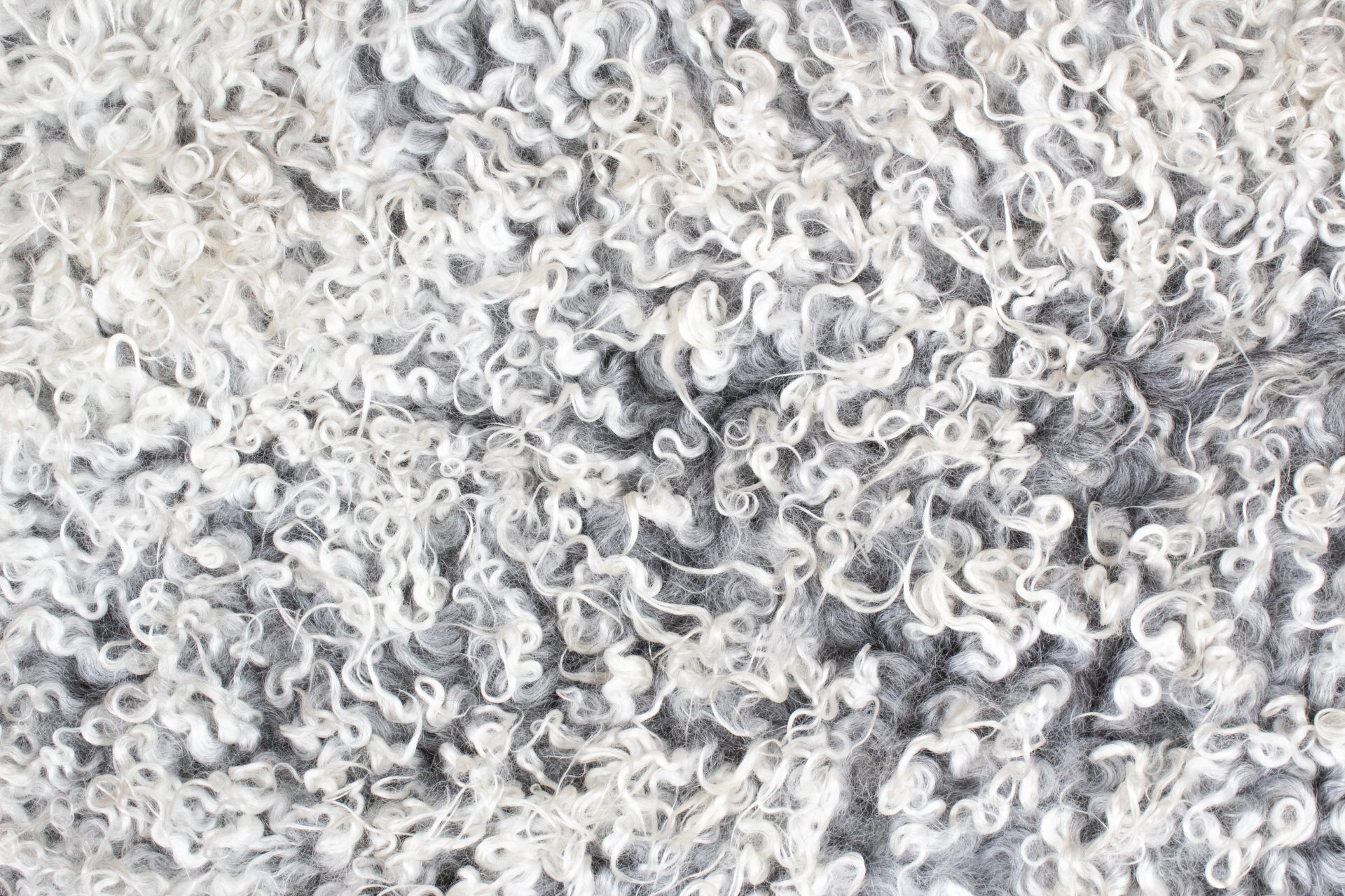 Grey Gotland 'long wool' Sheepskin #8