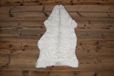 White Gotland Sheepskin #1