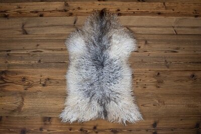Grey Gotland 'long wool' Sheepskin #9