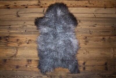 Grey Gotland 'long wool' Sheepskin #11