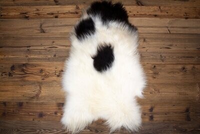 Natural Black&White Icelandic Sheepskin #6 Natural Black&White Icelandic Sheepskin #6