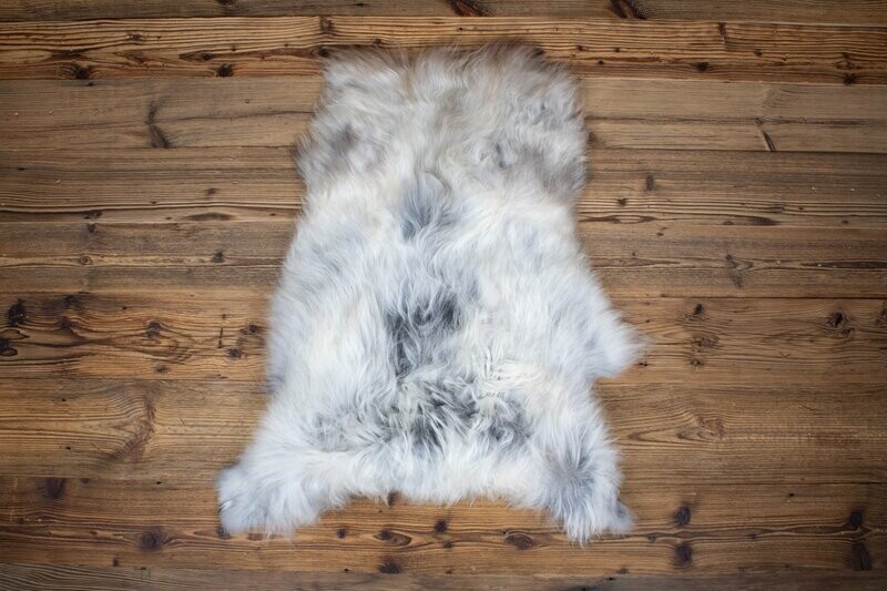 Natural Grey Icelandic Sheepskin #2