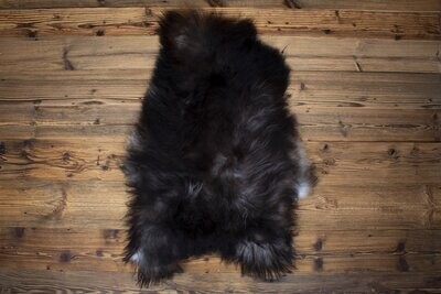Natural Dark Grey Icelandic Sheepskin #5