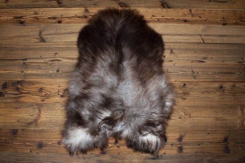 Natural Grey Icelandic Sheepskin #3