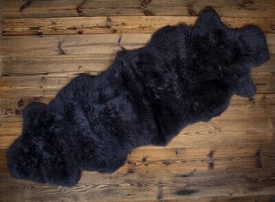 Double British Sheepskin ‘Anthracite’