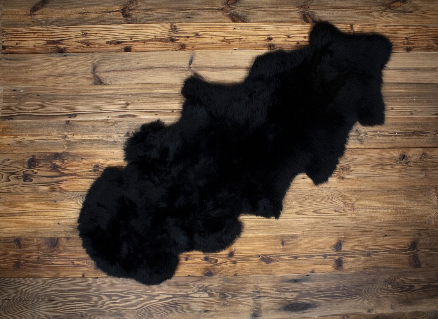 Double British Sheepskin ‘Black’