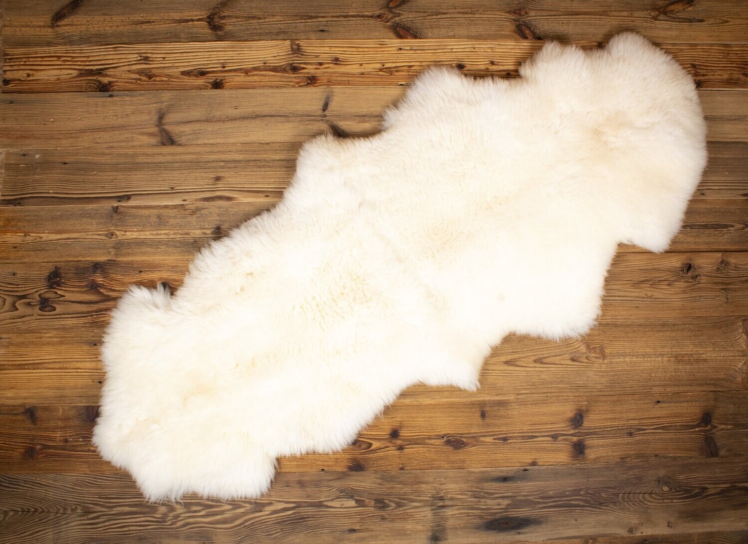 Double British Sheepskin ‘white’