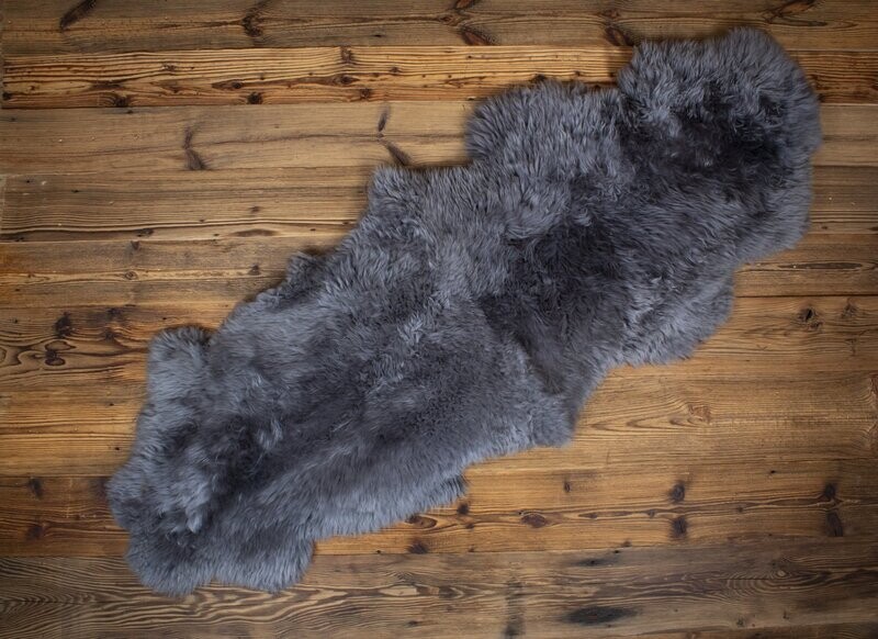 Double Icelandic Sheepskin ‘grey’