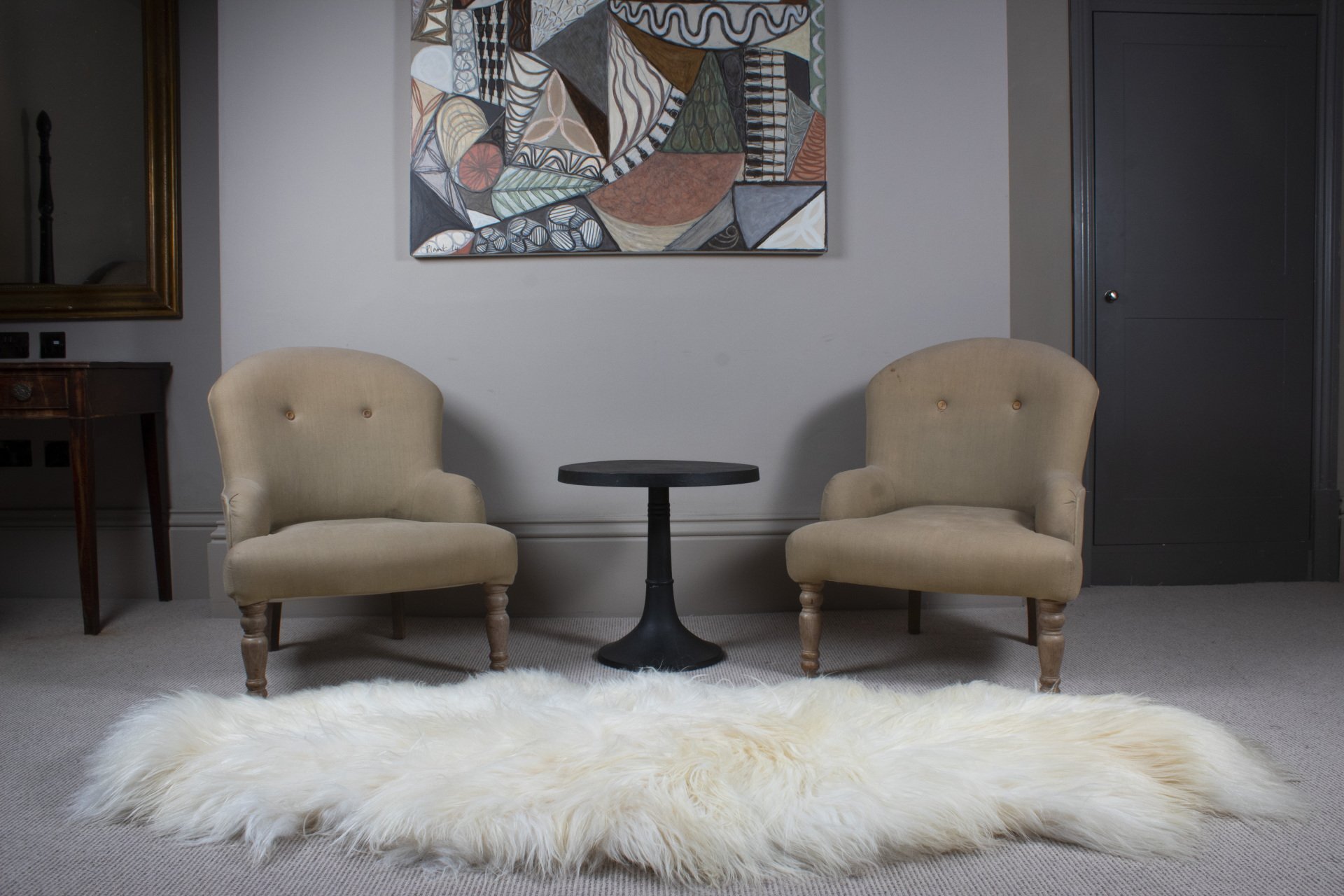 Double Icelandic Sheepskin ‘white’
