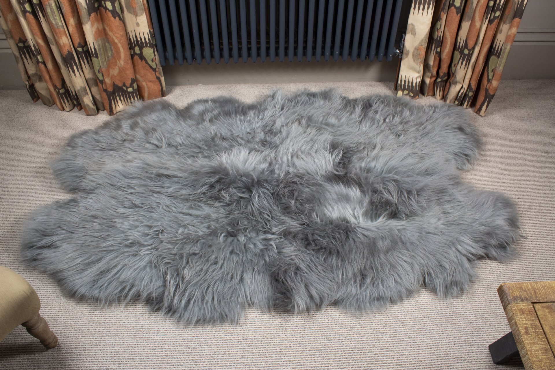 Quad Icelandic Sheepskin ‘grey’