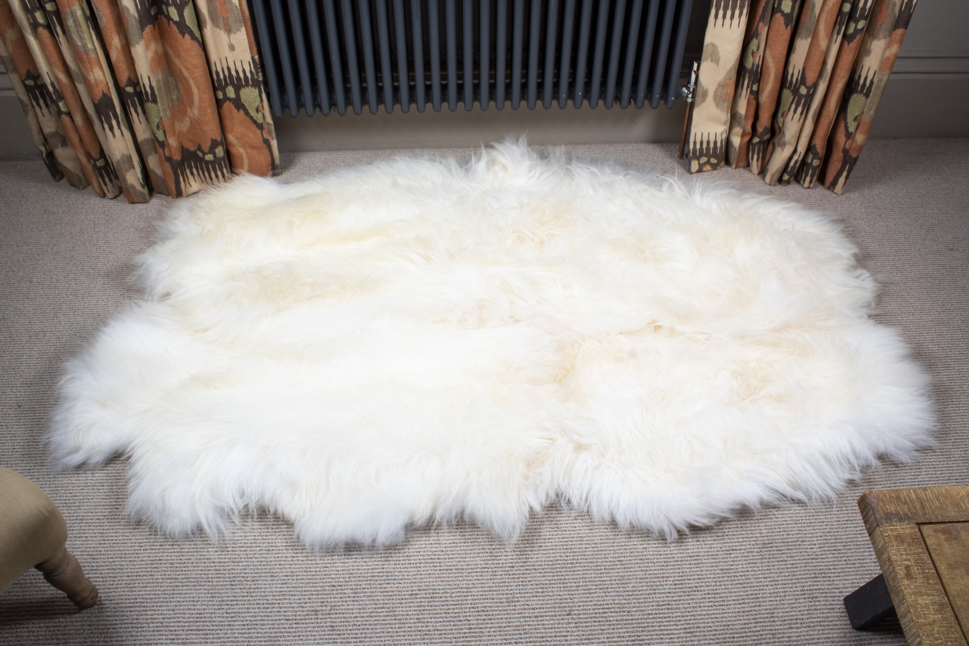 Quad Icelandic Sheepskin ‘white’