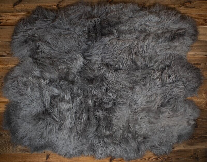 Sexto Icelandic Sheepskin ‘grey’