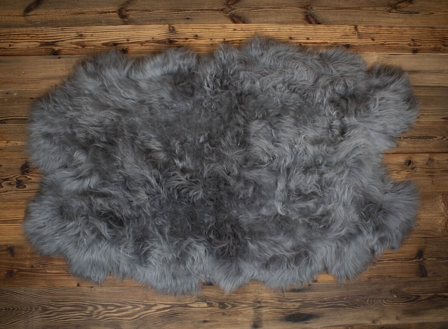 Quad Icelandic Sheepskin ‘grey’