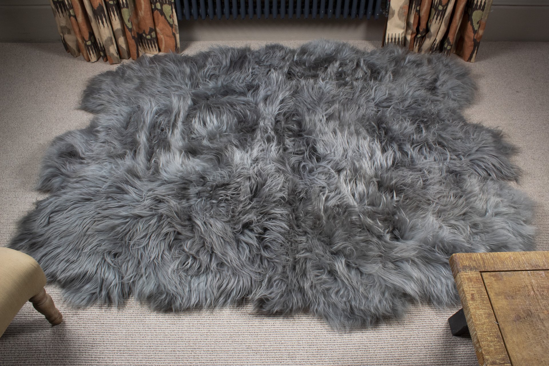 Sexto Icelandic Sheepskin ‘grey’