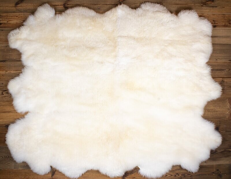 Sexto British Sheepskin ‘white’