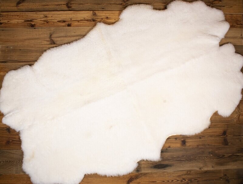 Quad ShortWool Sheepskin ‘white’