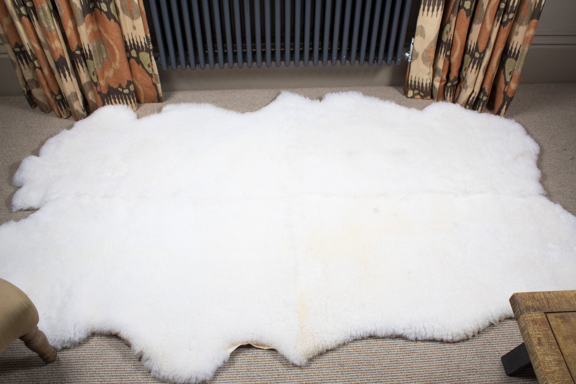 Quad ShortWool Sheepskin ‘white’