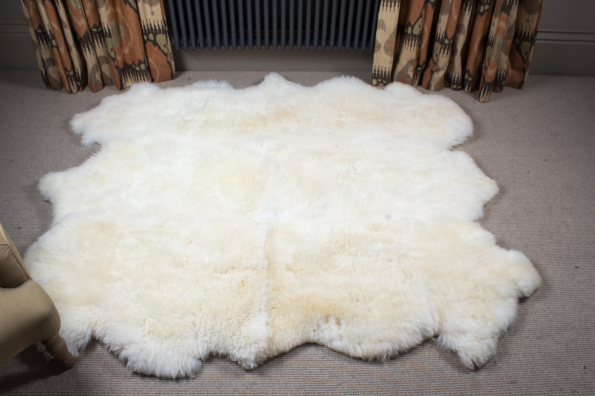 Sexto British Sheepskin ‘white’