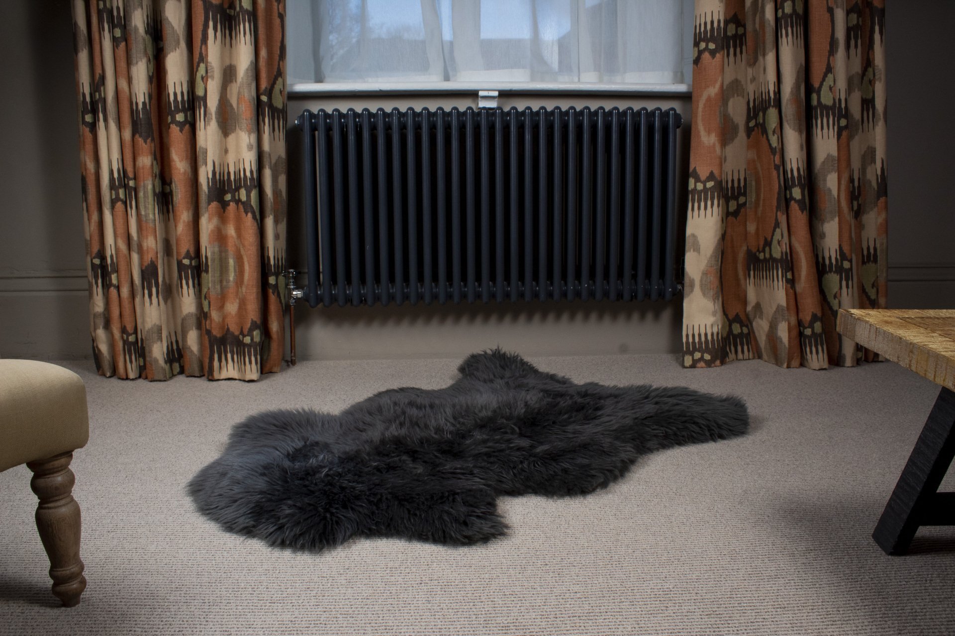 British Sheepskin ‘anthracite’