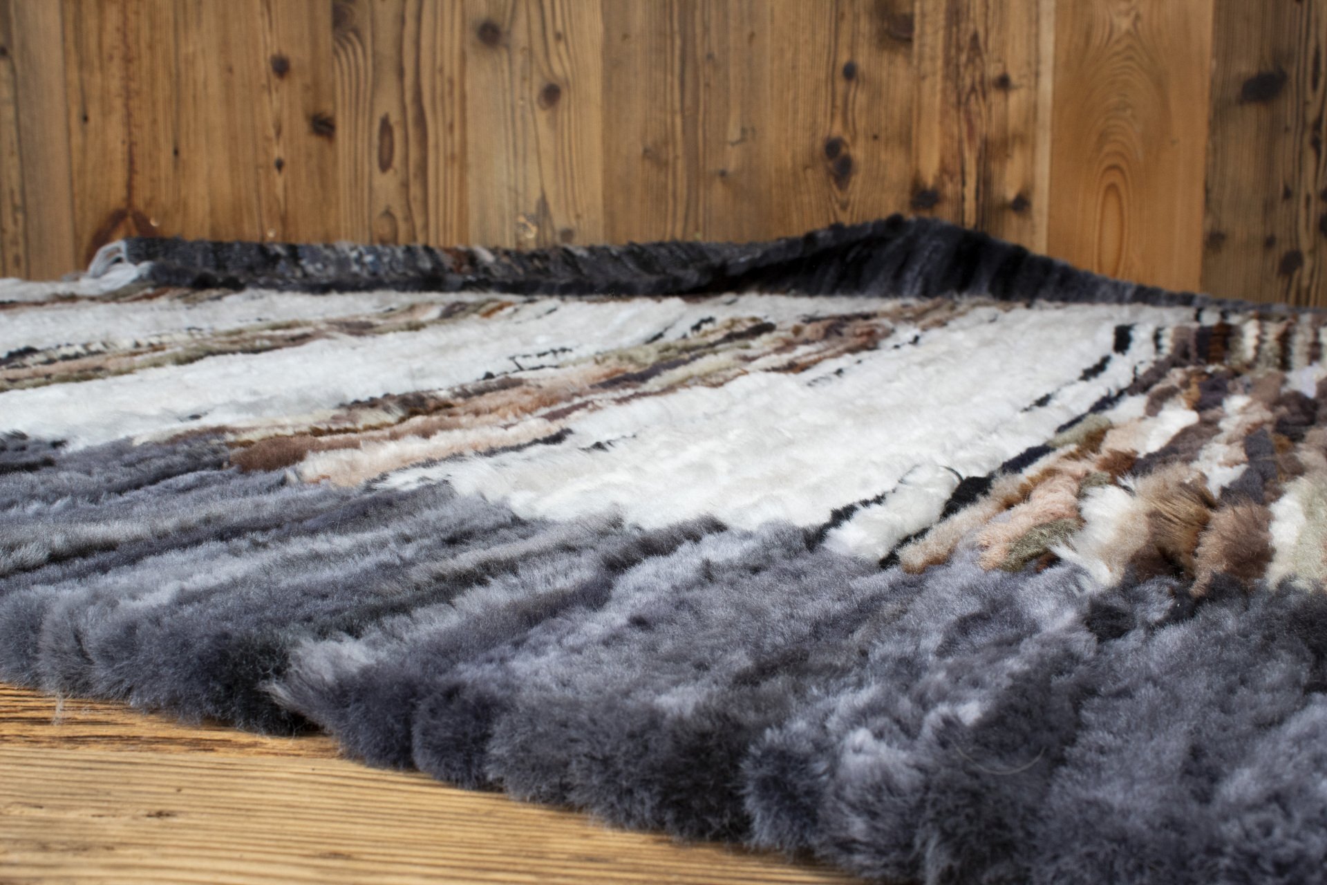 Unique Sheepskin Rug #4 ‘large’