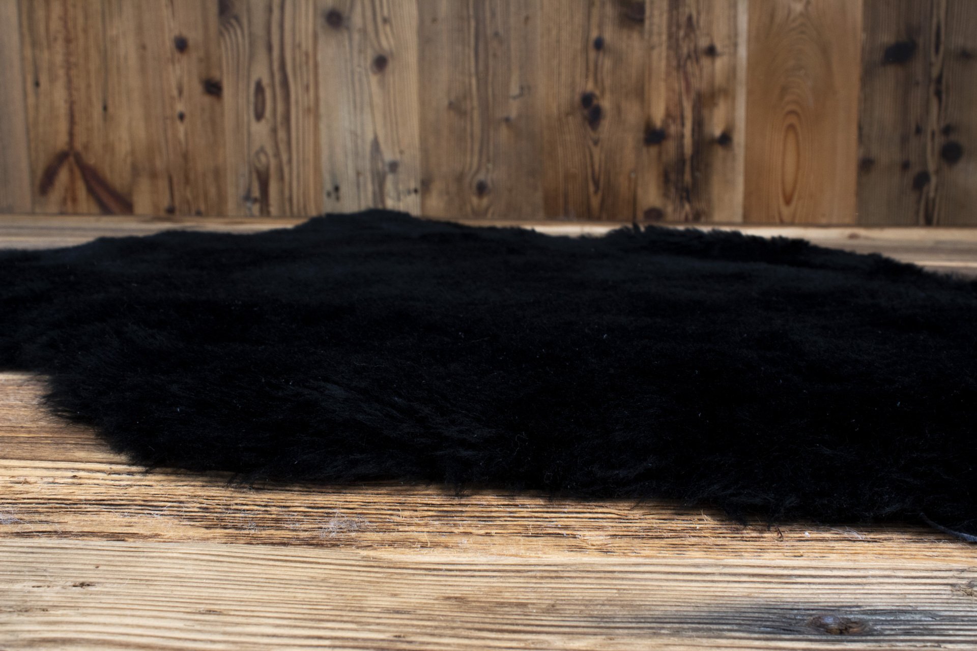 ShortWool Sheepskin ‘black’