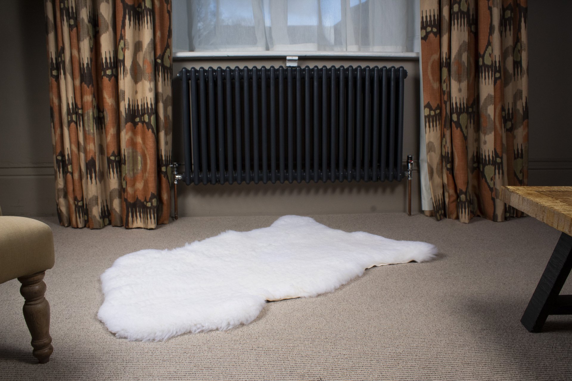 ShortWool Sheepskin ‘white’