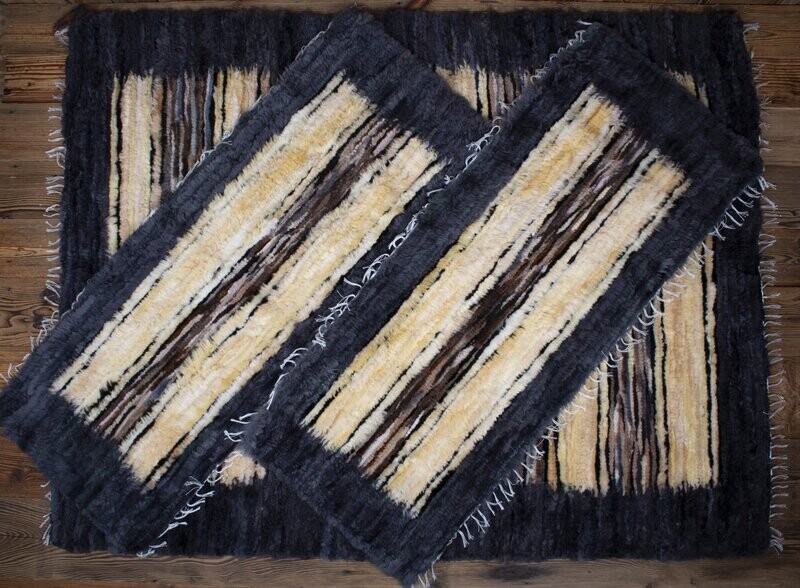 Unique Sheepskin Rug #2 ‘set’