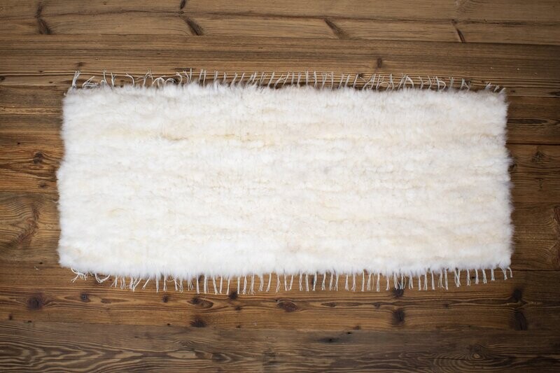 Unique Sheepskin Rug #15 ‘small’