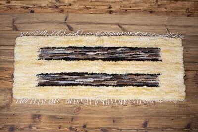 Unique Sheepskin Rug #09 ‘small’