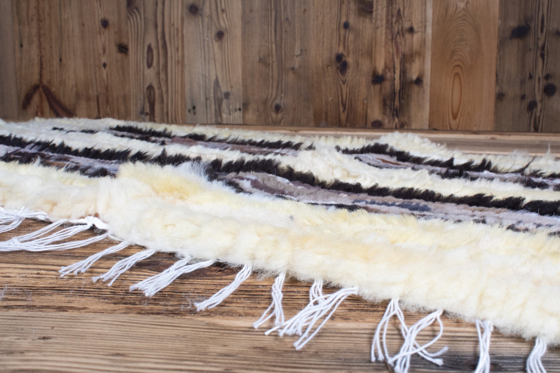 Unique Sheepskin Rug #09 ‘small’