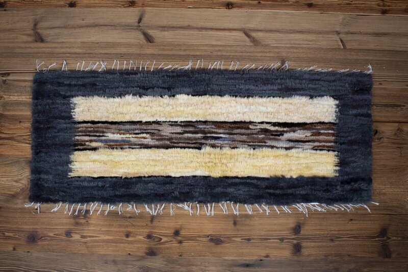 Unique Sheepskin Rug #12 ‘small’