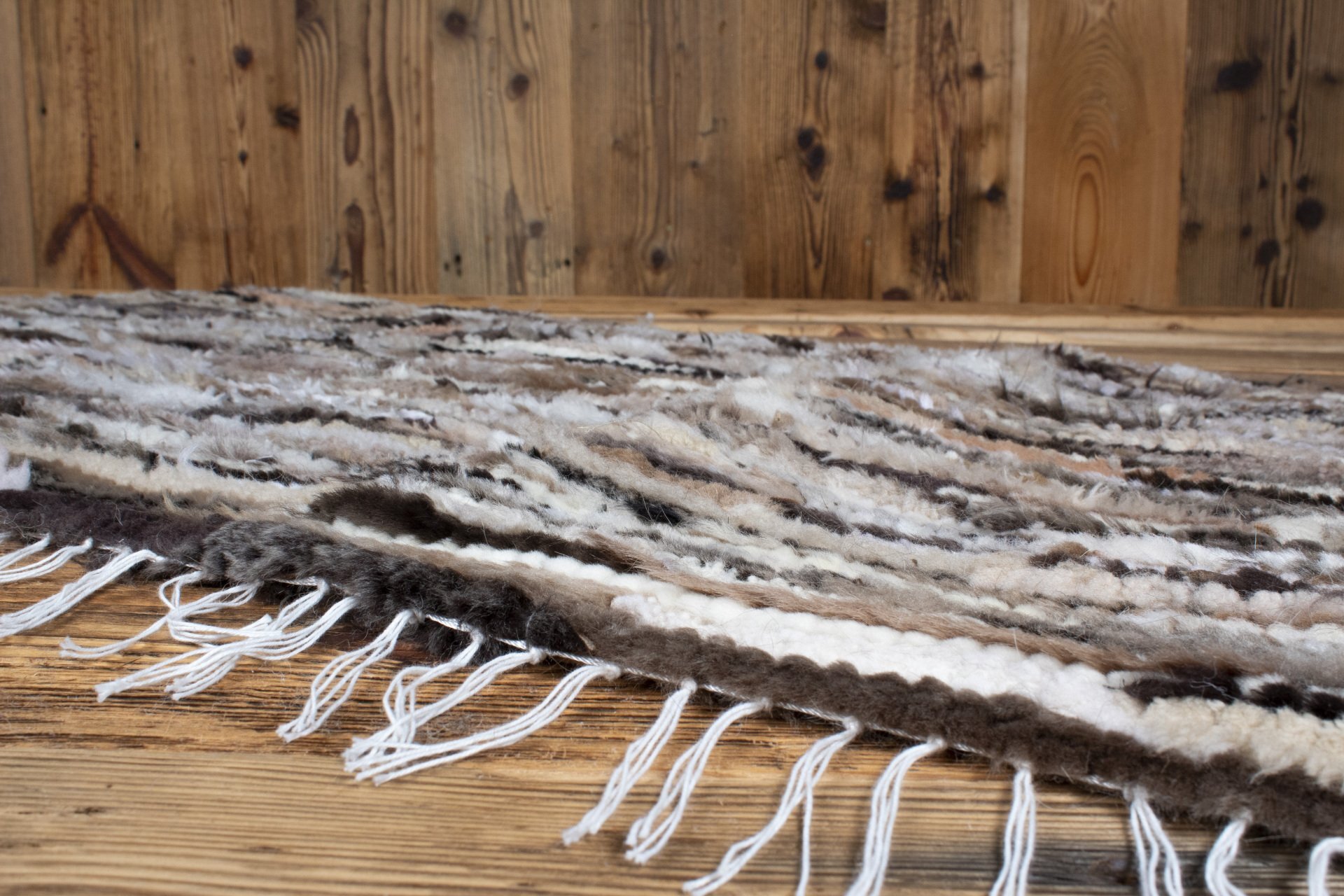 Unique Sheepskin Rug #14 ‘small’