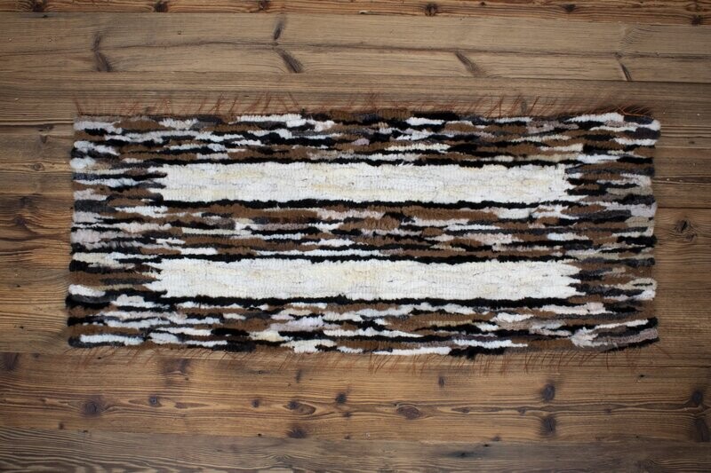 Unique Sheepskin Rug #08 ‘small’