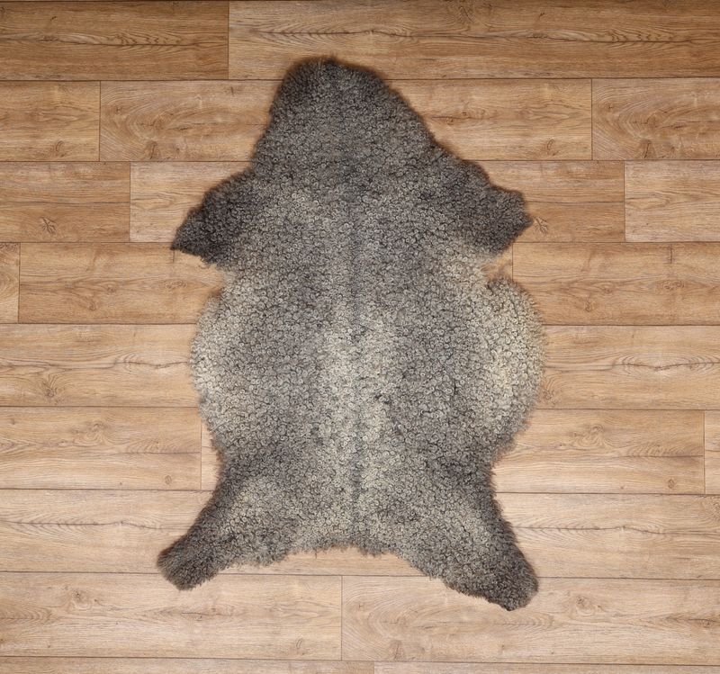 Grey Gotland Sheepskin #13