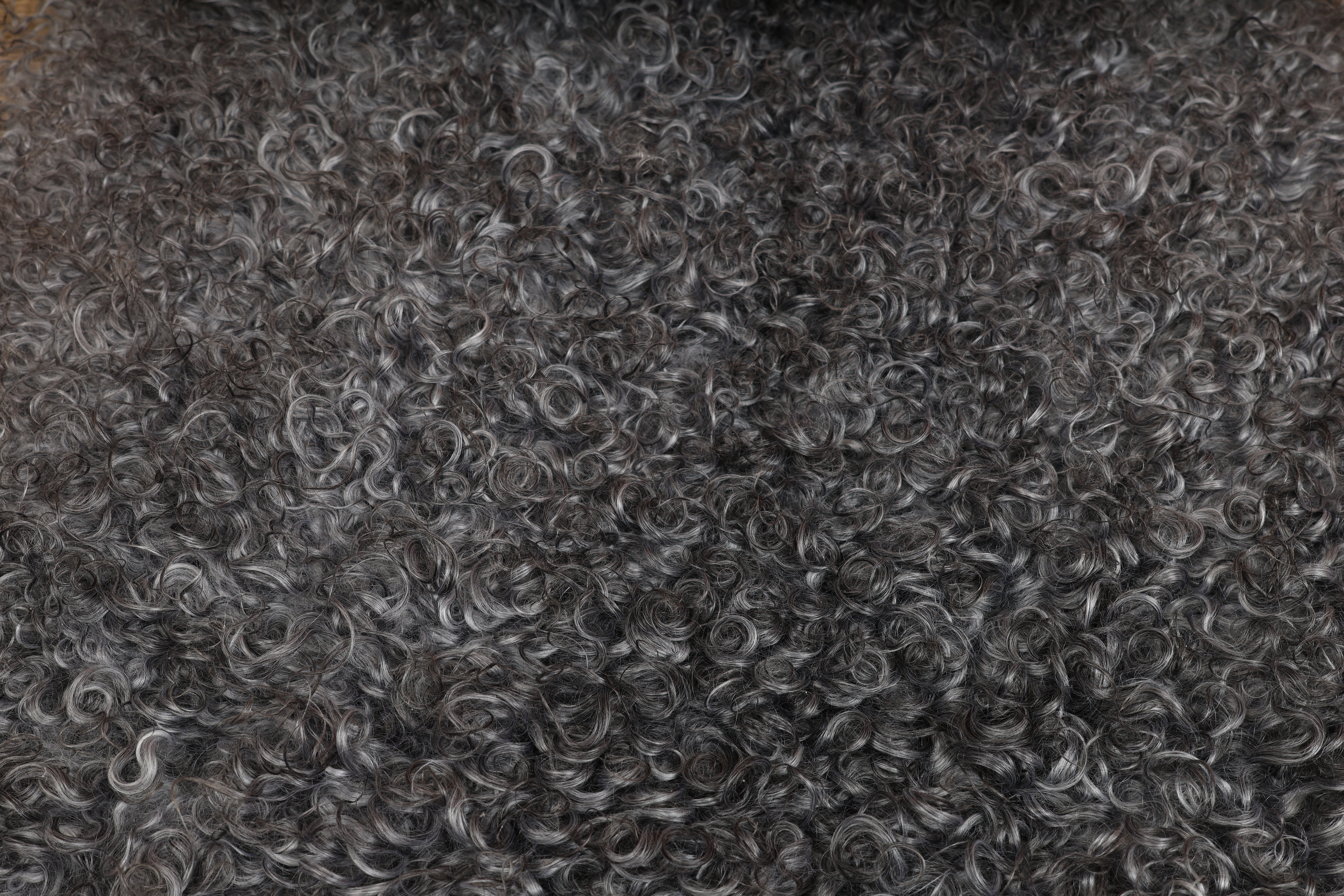 Grey Gotland 'long wool' Sheepskin #5