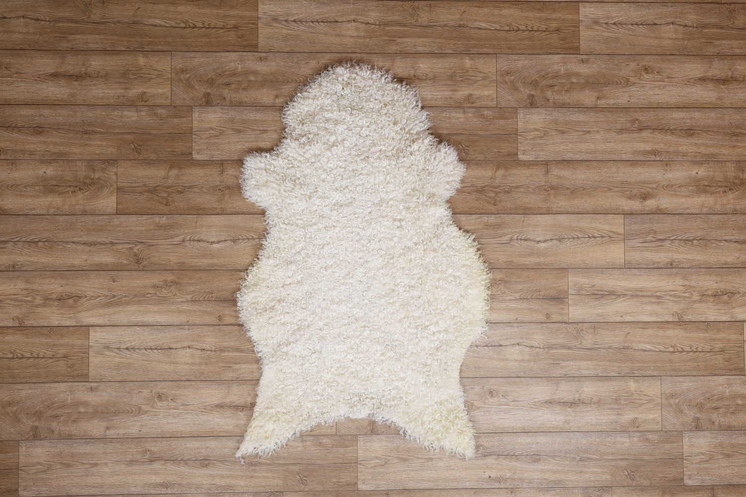 White Gotland Sheepskin #4