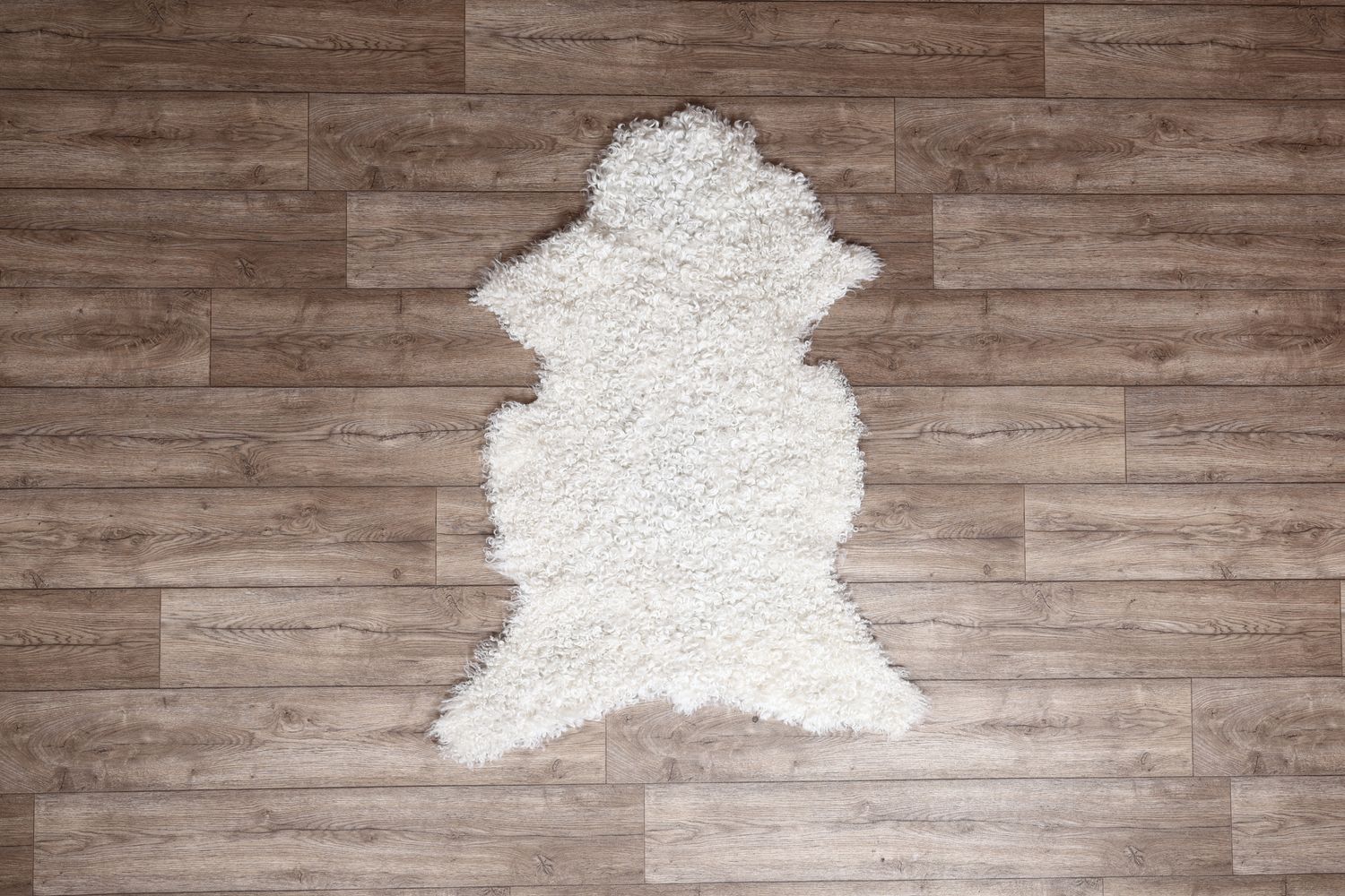 White Gotland Sheepskin #6
