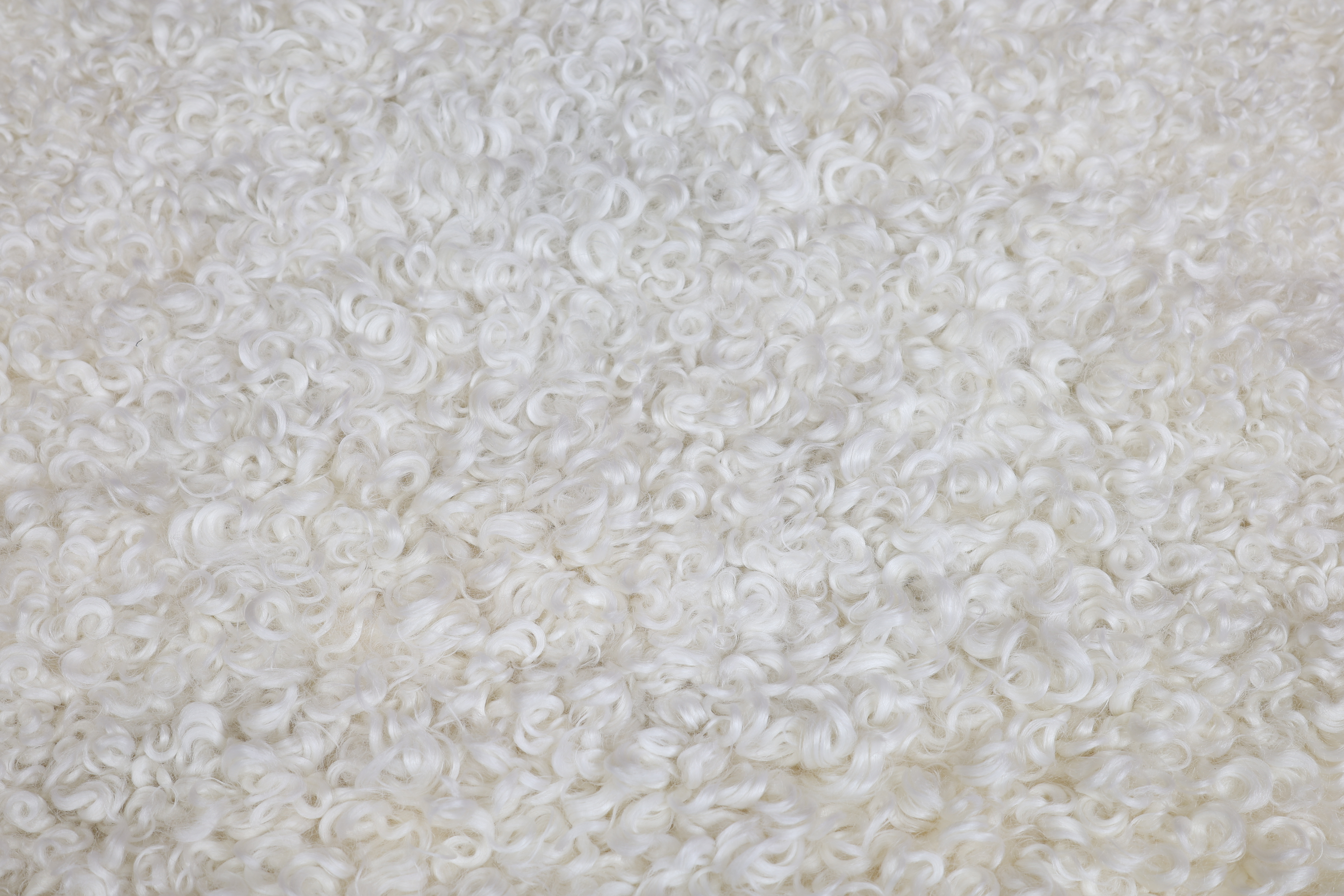 White Gotland Sheepskin #6