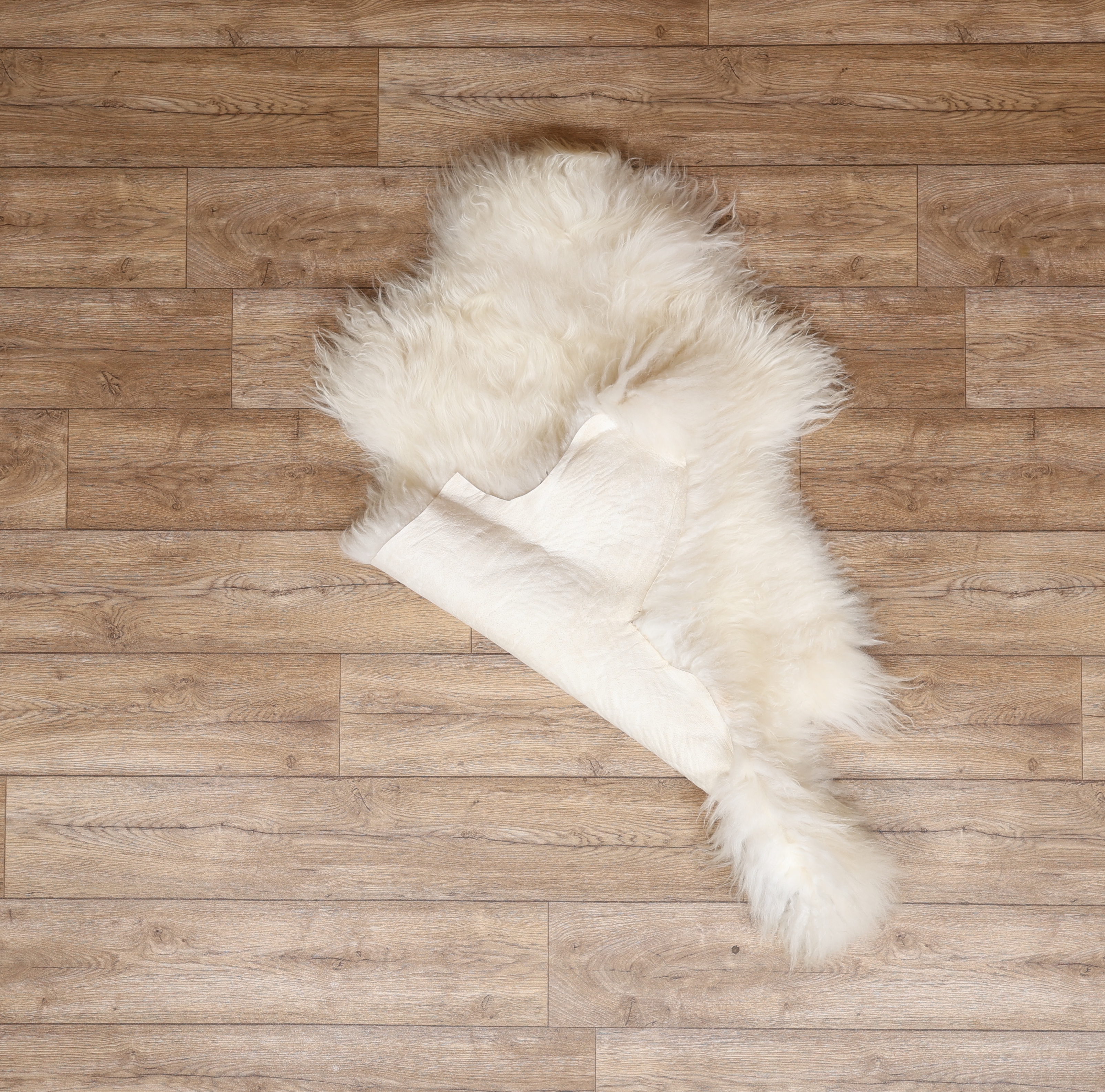 White Icelandic Sheepskin #2