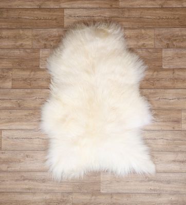White Icelandic Sheepskin #3