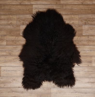 Natural Black Icelandic Sheepskin #9