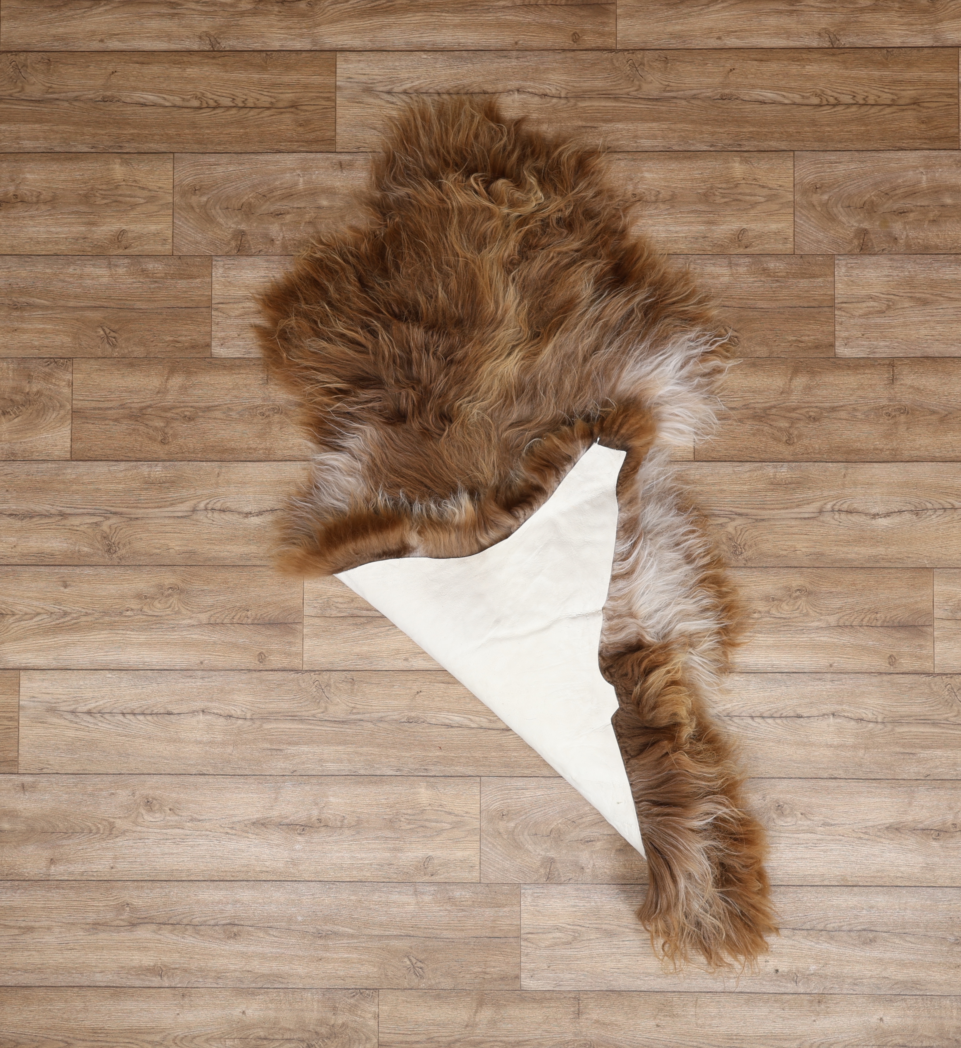 Natural Brown Icelandic Sheepskin #8