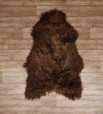 Natural Brown Icelandic Sheepskin #14