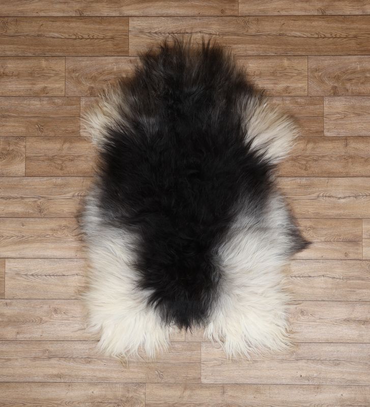 Natural Grey Icelandic Sheepskin #12