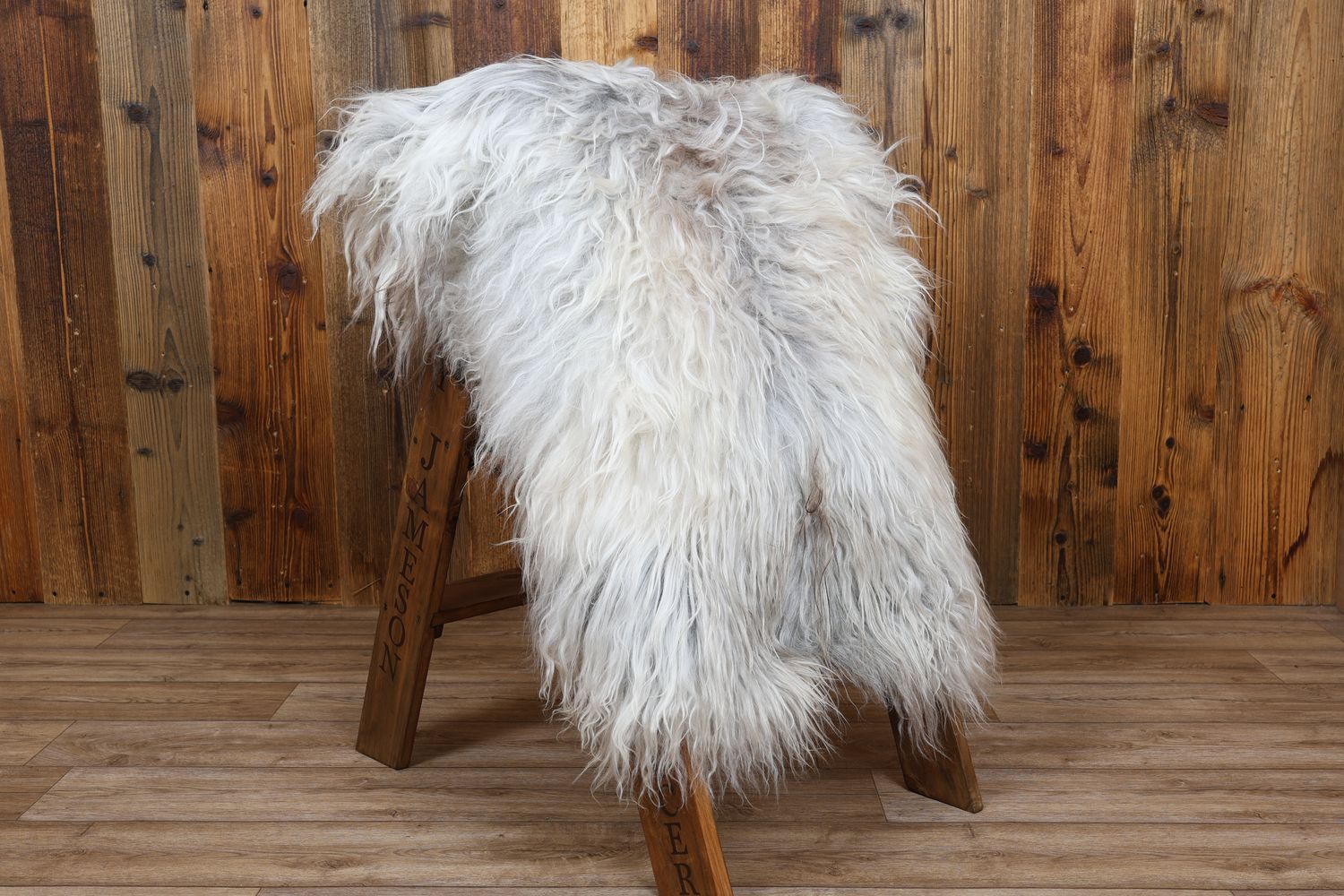 Natural Grey Icelandic Sheepskin #1