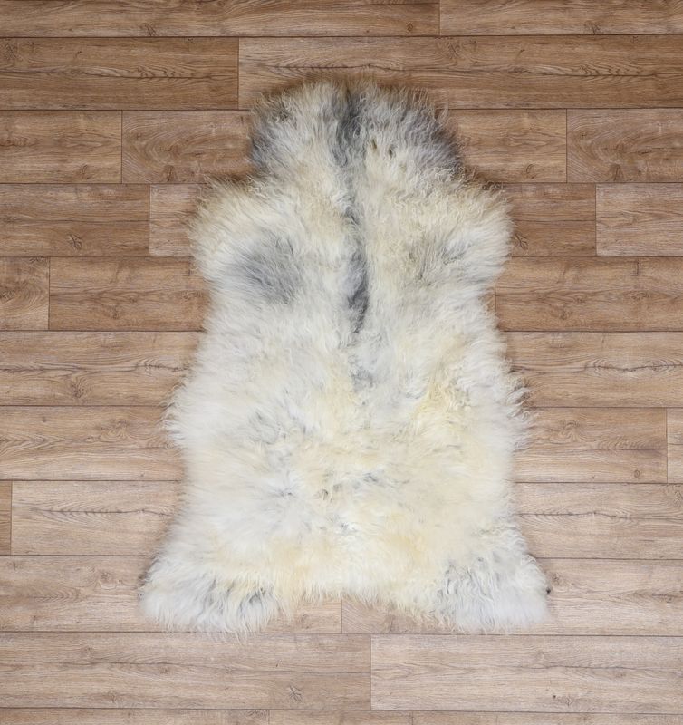Natural Grey Icelandic Sheepskin #15